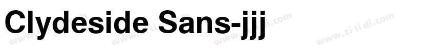 Clydeside Sans字体转换